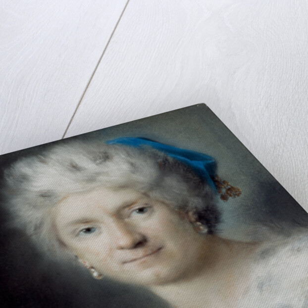 Self-Portrait as Winter, 1731 by Rosalba Giovanna Carriera