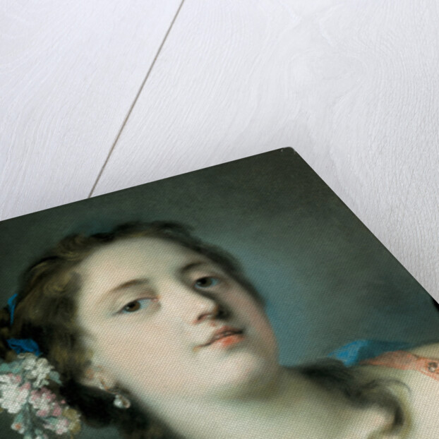 The Singer Faustina Bordoni with a Musical Score, c. 1725 by Rosalba Giovanna Carriera