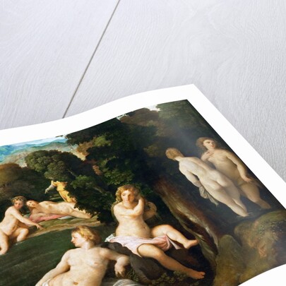 Nymphs Bathing, ca 1528 by Jacopo Palma il Vecchio the Elder