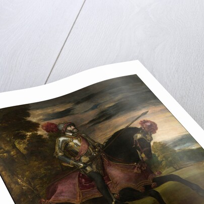 Equestrian Portrait of Charles V of Spain, 1548 by Titian