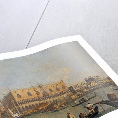 View of the Doge's Palace in Venice by Giovanni Antonio Canaletto