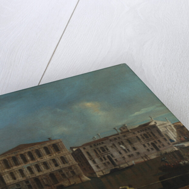 Venice. The Grand Canal with Palazzo Pesaro, 1755-1760 by Francesco Guardi