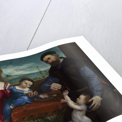 Portrait of Giovanni della Volta with his Wife and Children, 1547 by Lorenzo Lotto