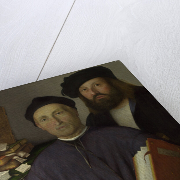 The Physician Giovanni Agostino della Torre and his Son, Niccolò, ca 1515 by Lorenzo Lotto
