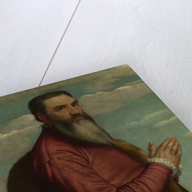 Praying Man with a Long Beard, ca 1545 by Moretto da Brescia