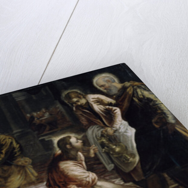 Christ washing the Feet of the Disciples, 1548 by Jacopo Tintoretto