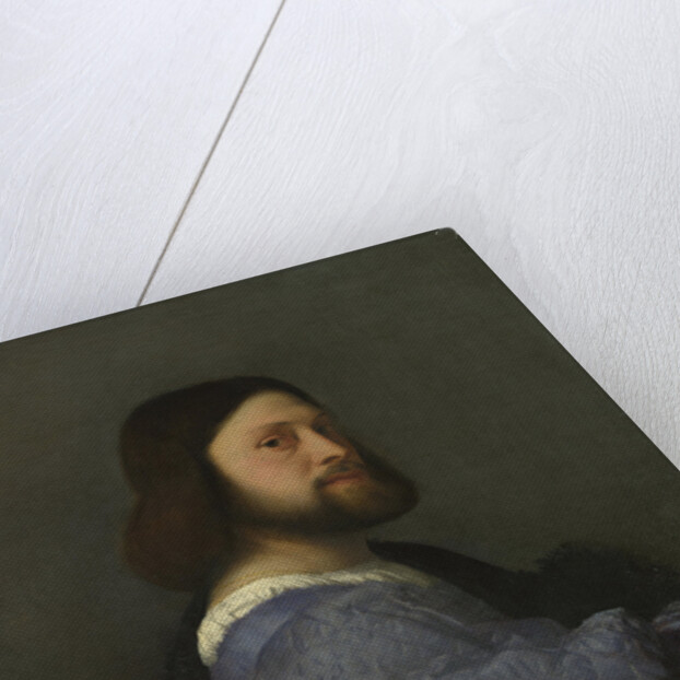A Man with a Quilted Sleeve (Ludovico Ariosto), c. 1510 by Titian