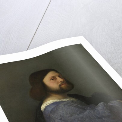 A Man with a Quilted Sleeve (Ludovico Ariosto), c. 1510 by Titian