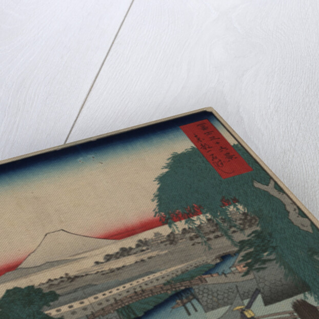 Ichikobu Bridge by Utagawa Hiroshige