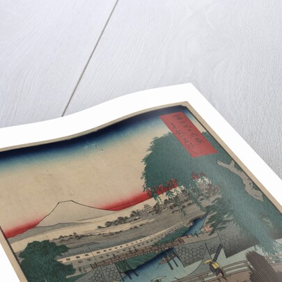 Ichikobu Bridge by Utagawa Hiroshige