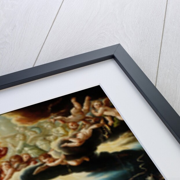 The Martyrdom of Saint Catherine of Alexandria, Mid of the 18th cen by Hipólito de Rioja