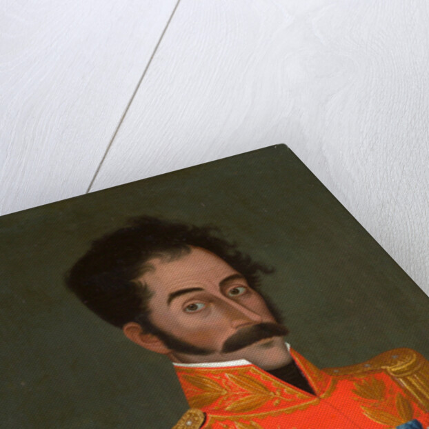 Portrait of Simón Bolívar, c. 1823 by José Gil de Castro