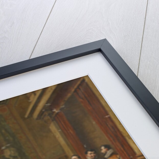 Catherine de Medici meets her sons Charles IX and Henry III by Wladyslaw Bakalowicz