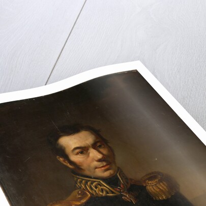 Portrait of the writer Platon Yakovlevich Gamaleya, 1821 by Jacob Zalessky