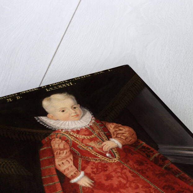 Portrait of Wladyslaw Vasa, son of King Sigismund III of Poland, 1596 by Martin Kober