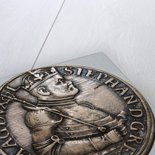 The Thaler of Stephen Báthory, King of Poland (Obverse), 1580 by West European Coins Numismatic