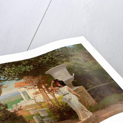 Water Carrier in an Antique Landscape with Olive Trees by Henryk Siemiradzki