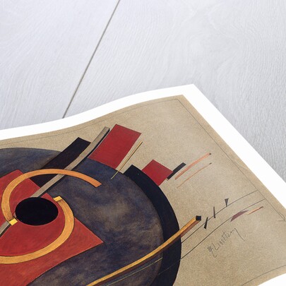 Study for a poster, 1920 by El Lissitzky