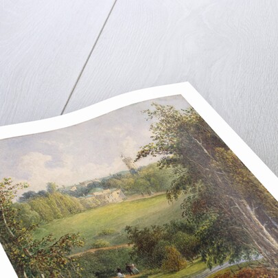 Landscape with the Manor House in the Estate of Gostilitsy near St Petersburg, 1820s by Anonymous