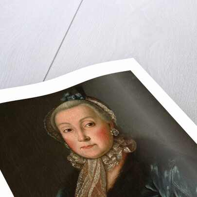 Portrait of Countess Anna Danilovna Trubetskaya, née Drutskaya-Sokolinskaya, Second Half of the 18th cen by Anonymous
