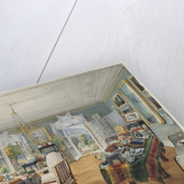 Sitting Room in a Country Estate, 1830-1840s by Anonymous