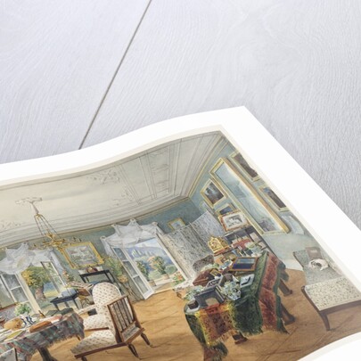 Sitting Room in a Country Estate, 1830-1840s by Anonymous