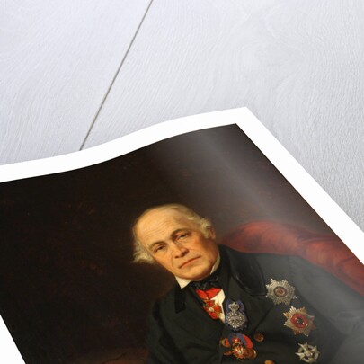 Portrait of Count Dmitry Nikolayevich Bludov, Mid of the 19th cen by Anonymous