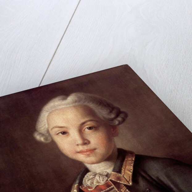 Portrait of Count Nikolai Petrovich Sheremetev as Child, 1750s by Ivan Petrovich Argunov