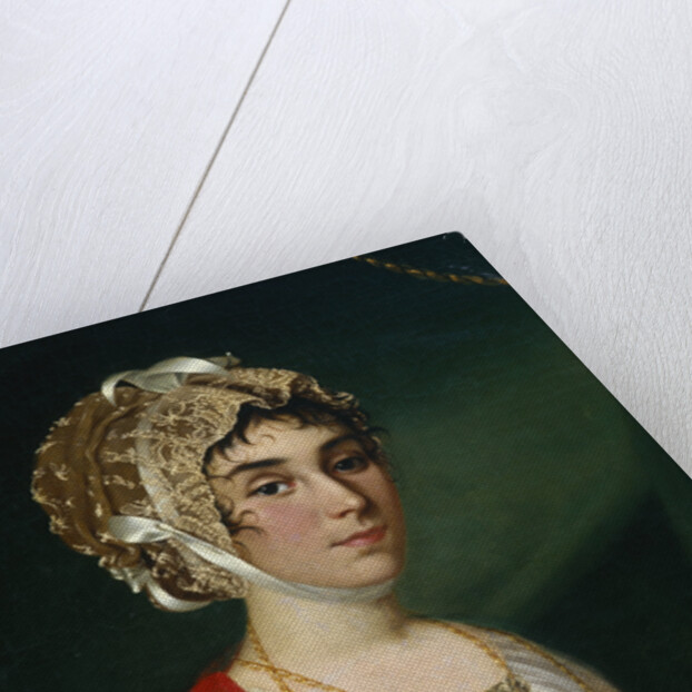 Portrait of the Actress and Singer, Countess Praskovya Sheremetyeva (Zhemchugova), 1802 by Nikolai Ivanovich Argunov