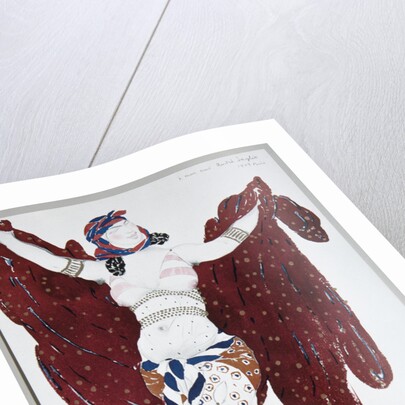 Costume design for the ballet Cléopatre, 1909 by Léon Bakst