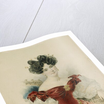 Portrait of Princess Natalia Viktorovna Kochubey, née Kochubey, 1830s by Alexander Pavlovich Briullov