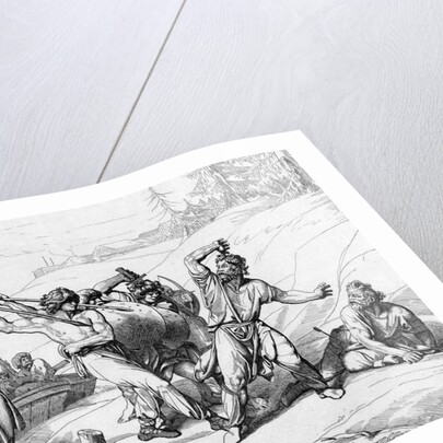 The Death of Askold and Dir, before 1839 by Fyodor Antonovich Bruni
