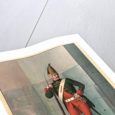 Grenadier of the Izmailovsky Regiment in 1762, End 1830s by Boris Artemyevich Chorikov