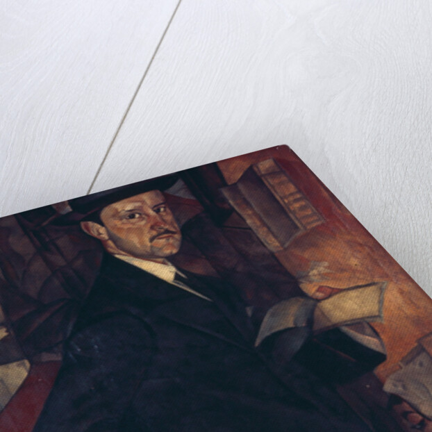 Portrait of the artist Mstislav Dobuzhinsky, 1917 by Boris Dmitryevich Grigoriev