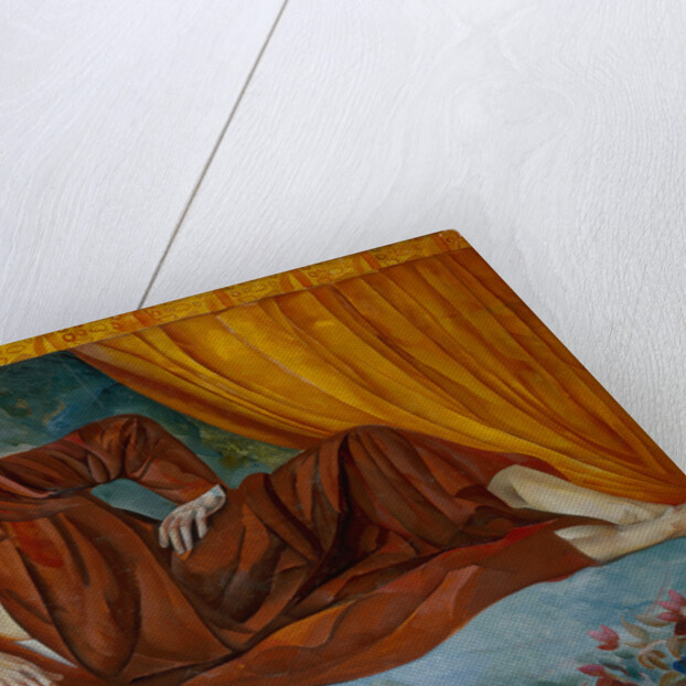 Portrait of the singer Fyodor I. Shalyapin, 1918 by Boris Dmitryevich Grigoriev