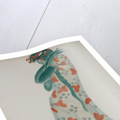 Costume design for the opera Snow Maiden by N. Rimsky-Korsakov, 1919 by Boris Dmitryevich Grigoriev