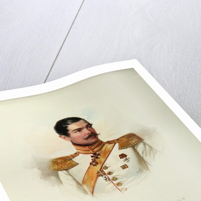 Portrait of General Pyotr Petrovich Lanskoy by Vladimir Ivanovich Hau