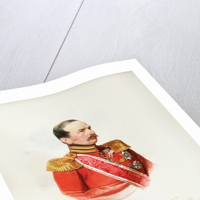 Portrait of Baron Iosif Iosifovich von Velio by Vladimir Ivanovich Hau