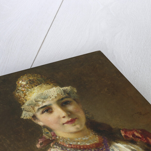 Boyars Wife, 1880s by Konstantin Yegorovich Makovsky