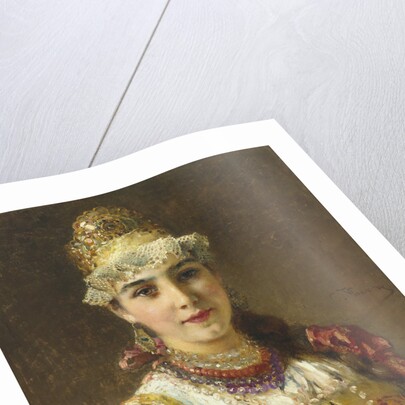 Boyars Wife, 1880s by Konstantin Yegorovich Makovsky