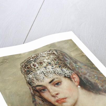 Boyars Wife, 1880s by Konstantin Yegorovich Makovsky