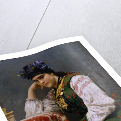 Portrait of Sofia Dragomirova-Lukomskaya, 1889 by Ilya Yefimovich Repin