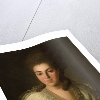 Portrait of Countess Anna Alexandrovna Golitsyna, née Baroness Stroganova, 1777 by Fyodor Stepanovich Rokotov