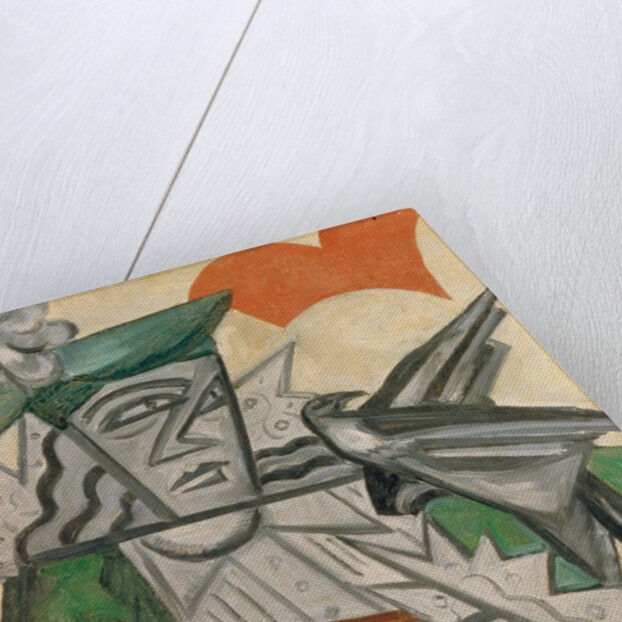 Jack of Hearts, 1913-1914 by Olga Vladimirovna Rozanova