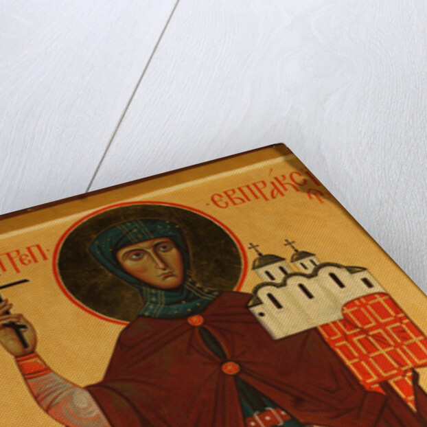 Saint Eupraxia, Princess of Pskov by Russian icon