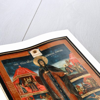 Saint Martyr Anastasia, Second Half of the 18th cen by Russian icon