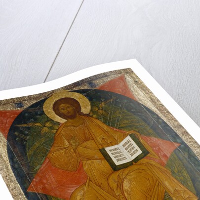 Christ in Majesty by Russian icon
