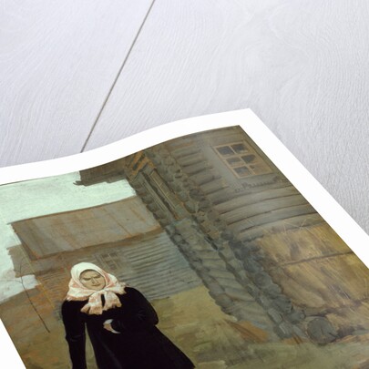 In a country village. Going to church, 1903 by Andrei Petrovich Ryabushkin