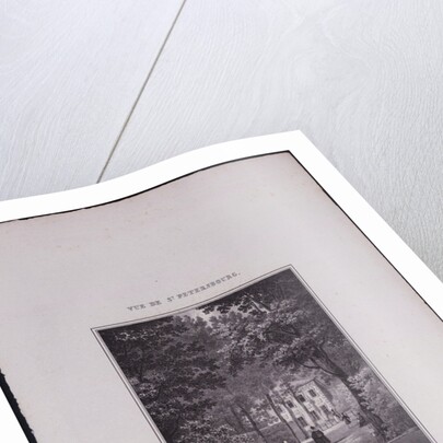 Views of Saint Petersburg. The Summer Palace of Peter the Great, 1833 by Vasily Semyonovich Sadovnikov