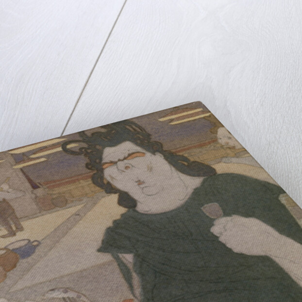 Fyodor Shalyapin (Caricature), 1910s by Pavel Yegorovich Shcherbov